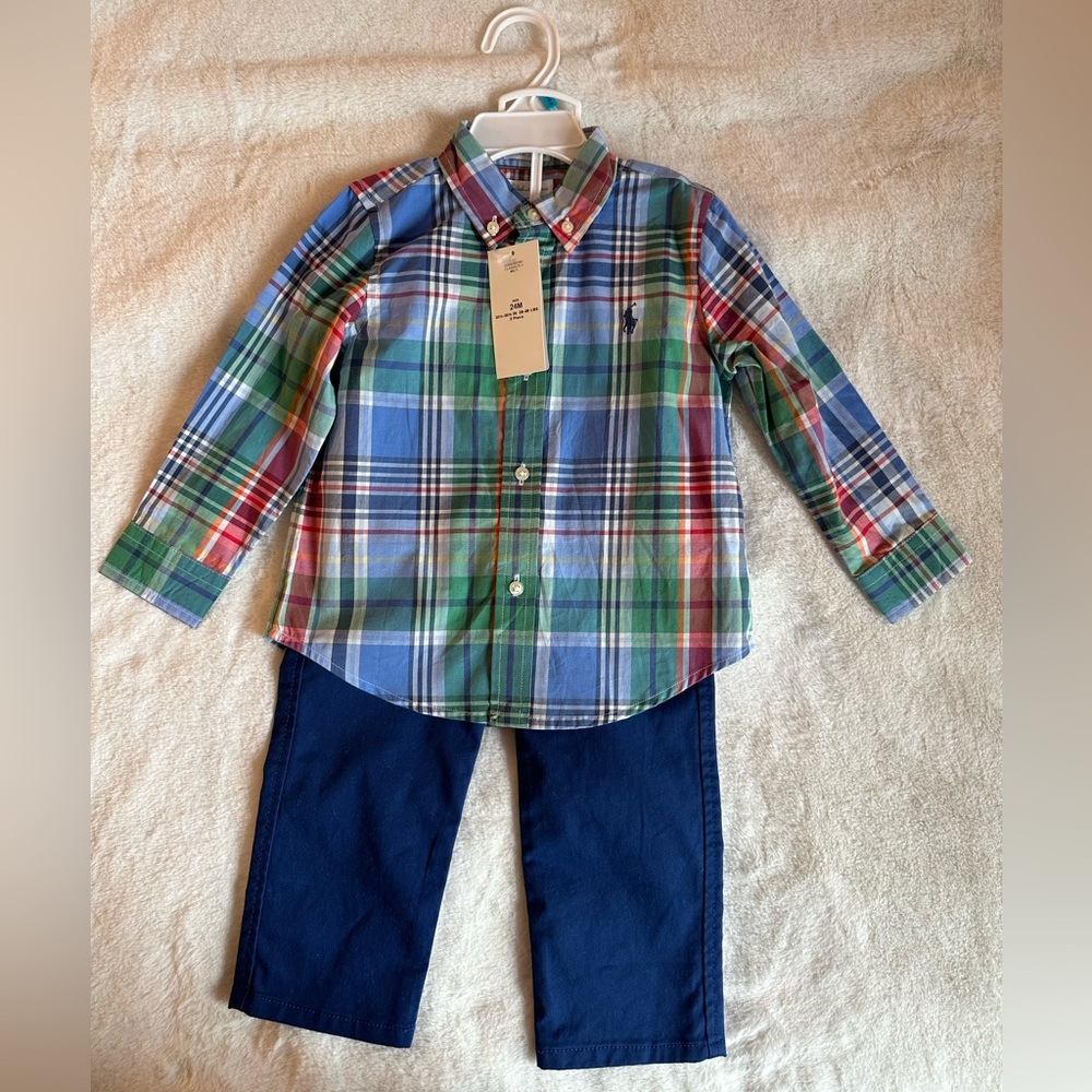 Ralph Lauren 2 Piece Christmas Set